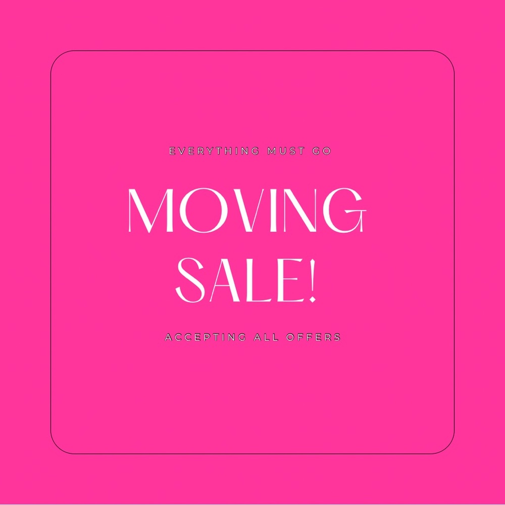 Moving Sale: 🩵ACCEPTING ALL OFFERS!!!🩵